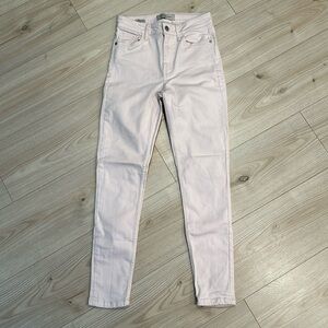 Calvin Klein High Rise Skinny light pink jeans